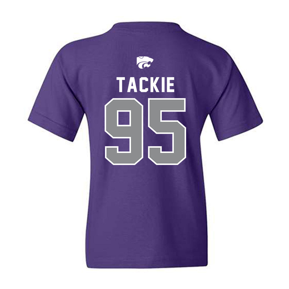 Kansas State - NCAA Football : Patrick Tackie - EMAW Youth T-Shirt-1