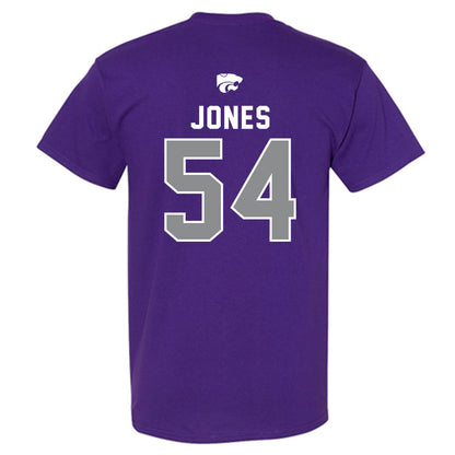 Kansas State - NCAA Football : Keiton Jones - EMAW T-Shirt-1