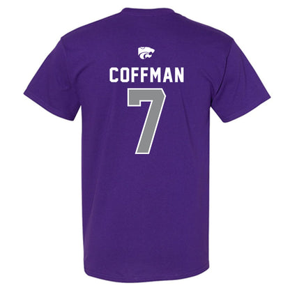 Kansas State - NCAA Women's Soccer : Sydney Coffman - EMAW T-Shirt-1