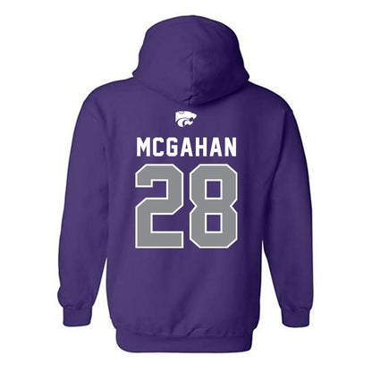 Kansas State - NCAA Baseball : Shea McGahan - EMAW Hooded Sweatshirt-1