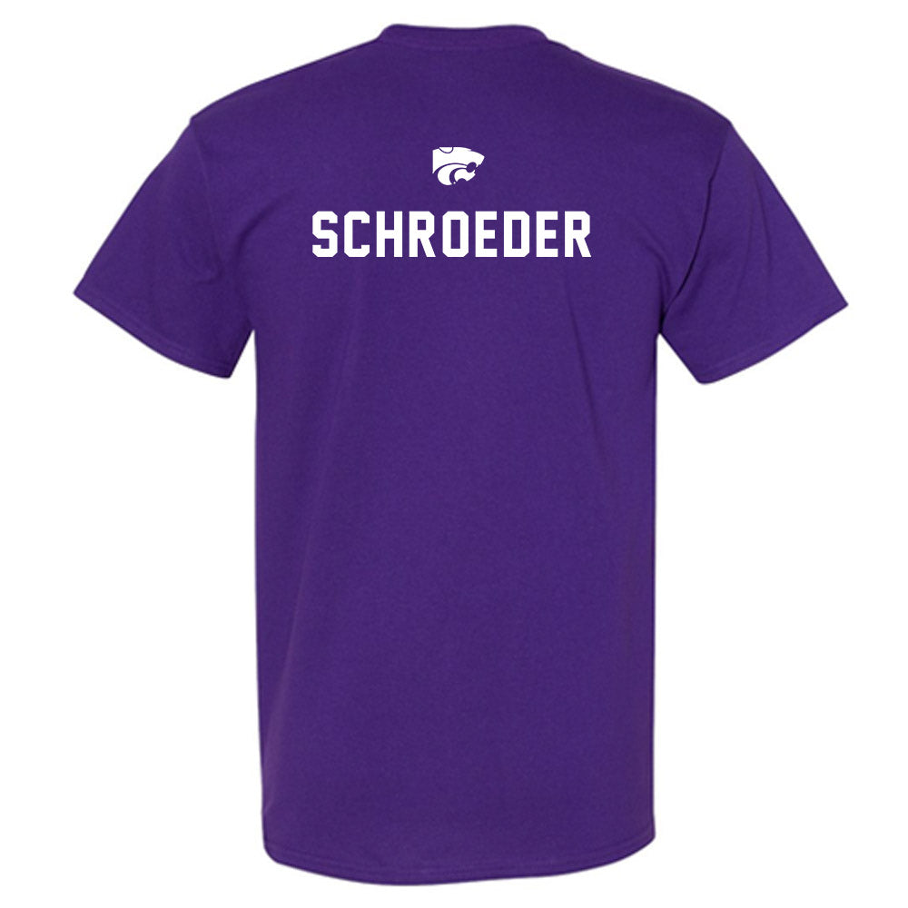 Kansas State - NCAA Women's Track & Field : Jaycee Schroeder - EMAW T-Shirt-1