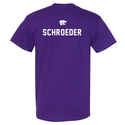 Kansas State - NCAA Women's Track & Field : Jaycee Schroeder - EMAW T-Shirt-1