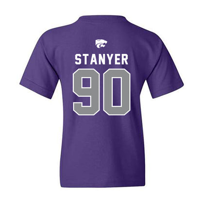 Kansas State - NCAA Football : Brad Stanyer - EMAW Youth T-Shirt-1