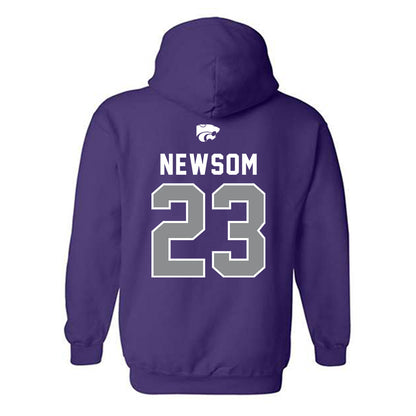 Kansas State - NCAA Football : Asa Newsom - EMAW Hooded Sweatshirt-1