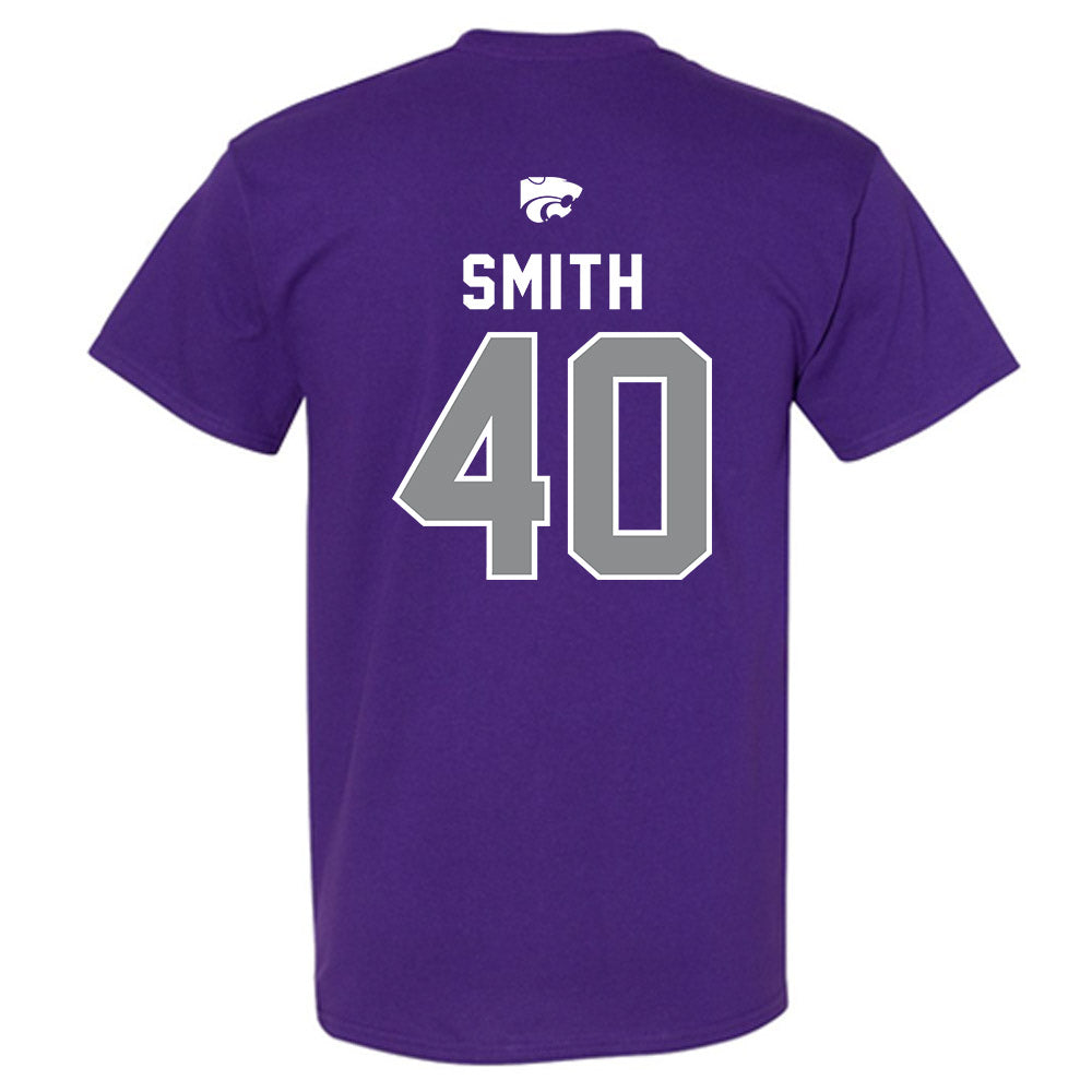 Kansas State - NCAA Baseball : Miles Smith - EMAW T-Shirt-1