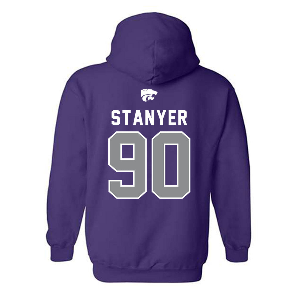 Kansas State - NCAA Football : Brad Stanyer - EMAW Hooded Sweatshirt-1