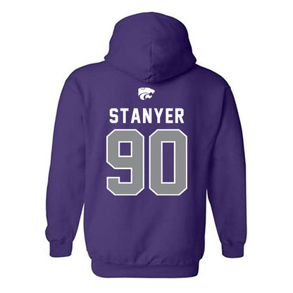 Kansas State - NCAA Football : Brad Stanyer - EMAW Hooded Sweatshirt-1