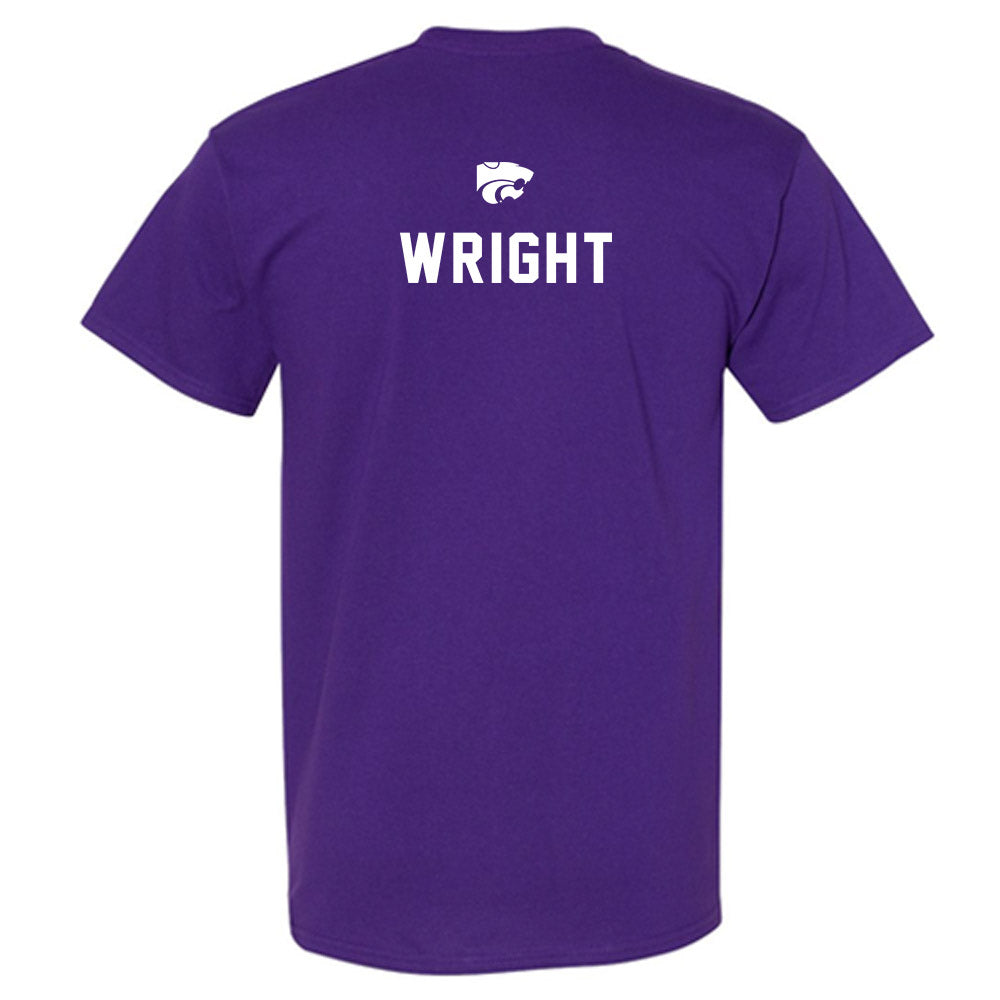 Kansas State - NCAA Women's Track & Field : Delaney Wright - EMAW T-Shirt-1