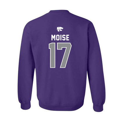 Kansas State - NCAA Football : Adonis Moise - EMAW Crewneck Sweatshirt-1