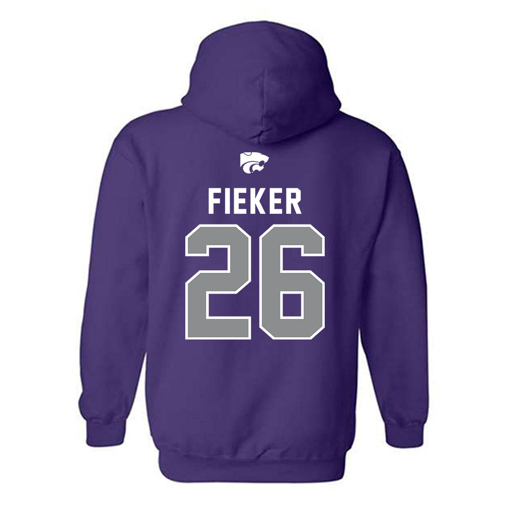 Kansas State - NCAA Women's Soccer : Landry Fieker - EMAW Hooded Sweatshirt-1