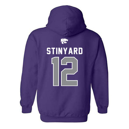 Kansas State - NCAA Football : serious stinyard - EMAW Hooded Sweatshirt-1