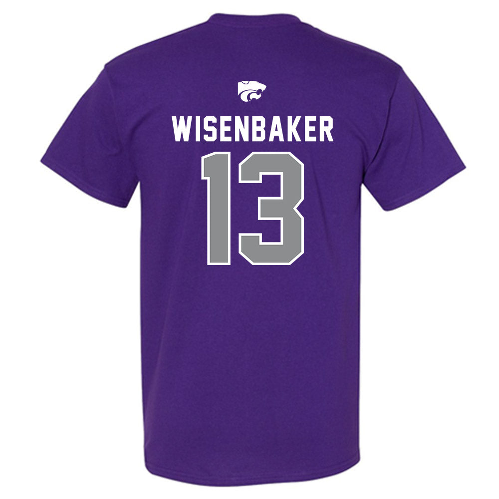 Kansas State - NCAA Baseball : Cole Wisenbaker - EMAW T-Shirt-1