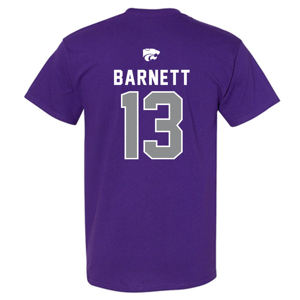 Kansas State - NCAA Football : Blake Barnett - EMAW T-Shirt-1