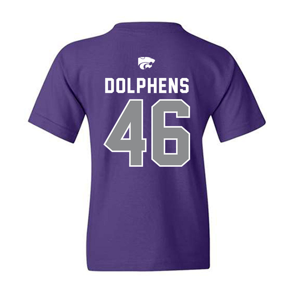 Kansas State - NCAA Football : Sam Dolphens - EMAW Youth T-Shirt-1