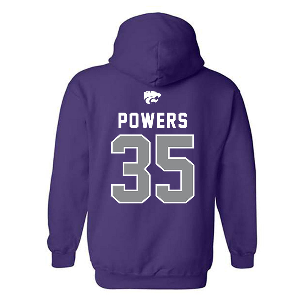 Kansas State - NCAA Football : Gabe Powers - EMAW Hooded Sweatshirt-1