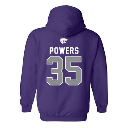 Kansas State - NCAA Football : Gabe Powers - EMAW Hooded Sweatshirt-1