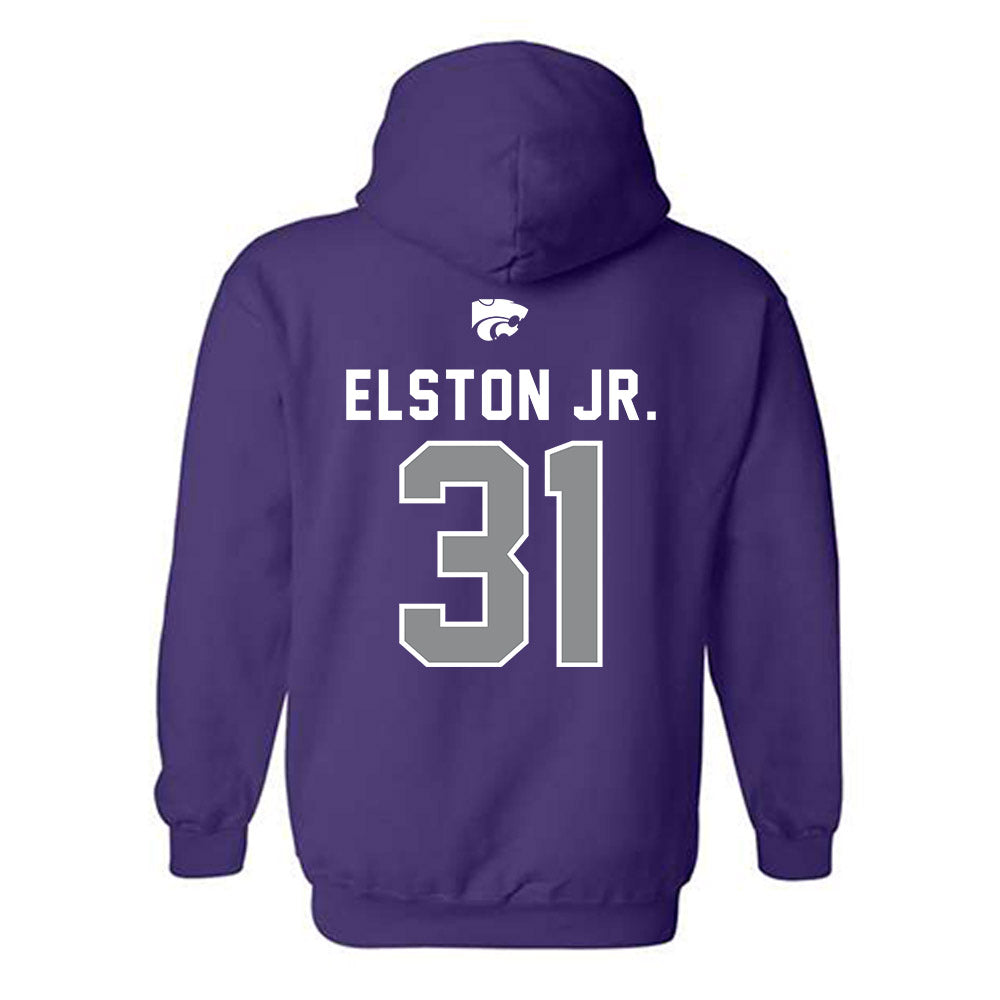 Kansas State - NCAA Football : Monterrio Elston Jr. - EMAW Hooded Sweatshirt-1