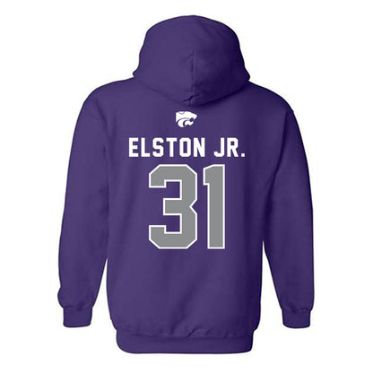 Kansas State - NCAA Football : Monterrio Elston Jr. - EMAW Hooded Sweatshirt-1