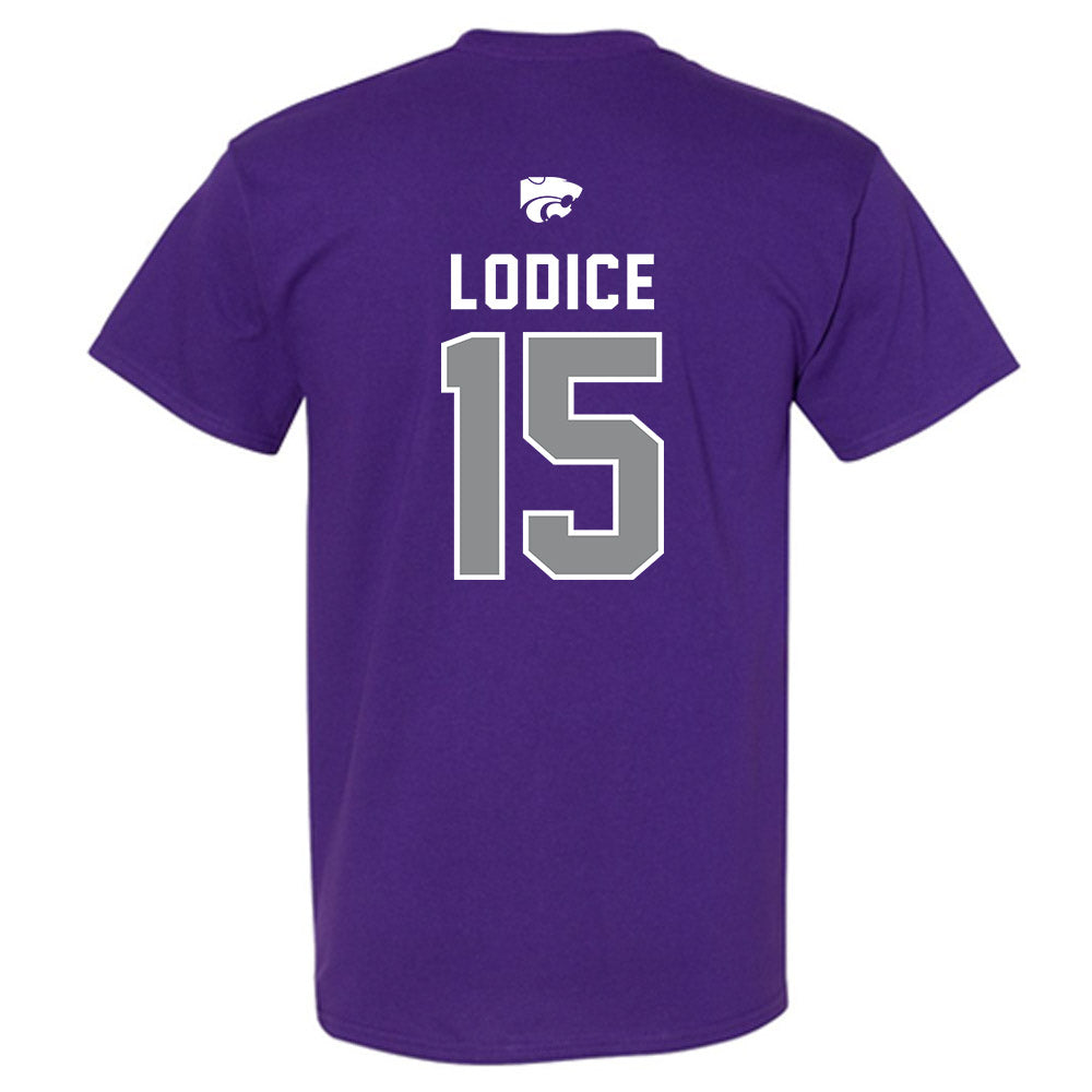Kansas State - NCAA Baseball : Kyan Lodice - EMAW T-Shirt-1