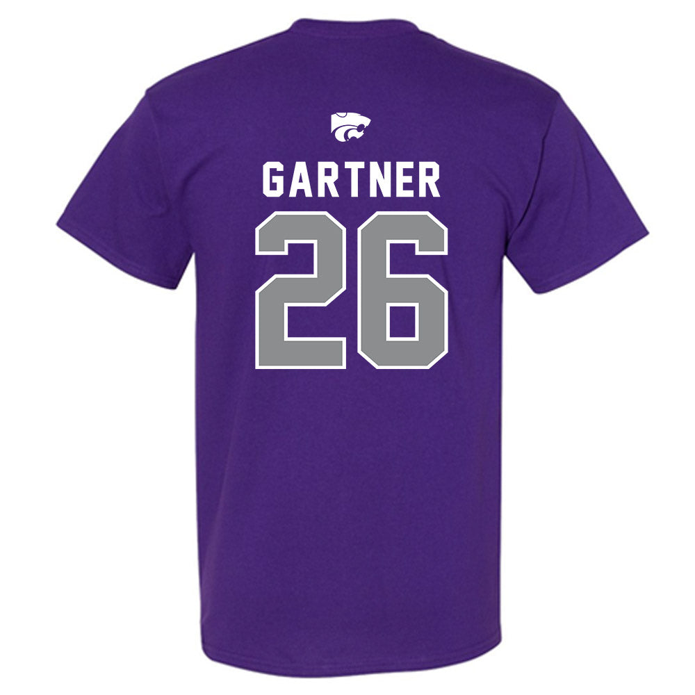 Kansas State - NCAA Baseball : Noah Gartner - EMAW T-Shirt-1