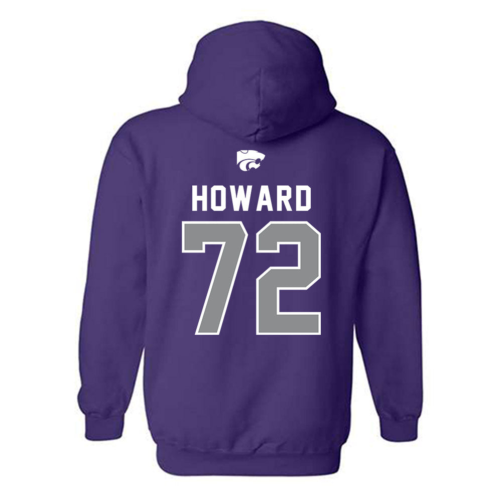 Kansas State - NCAA Football : Ryan Howard - EMAW Hooded Sweatshirt-1