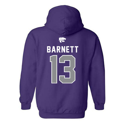 Kansas State - NCAA Football : Blake Barnett - EMAW Hooded Sweatshirt-1