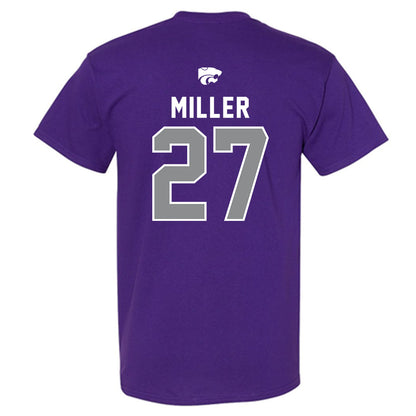 Kansas State - NCAA Football : Damion Miller - EMAW T-Shirt-1
