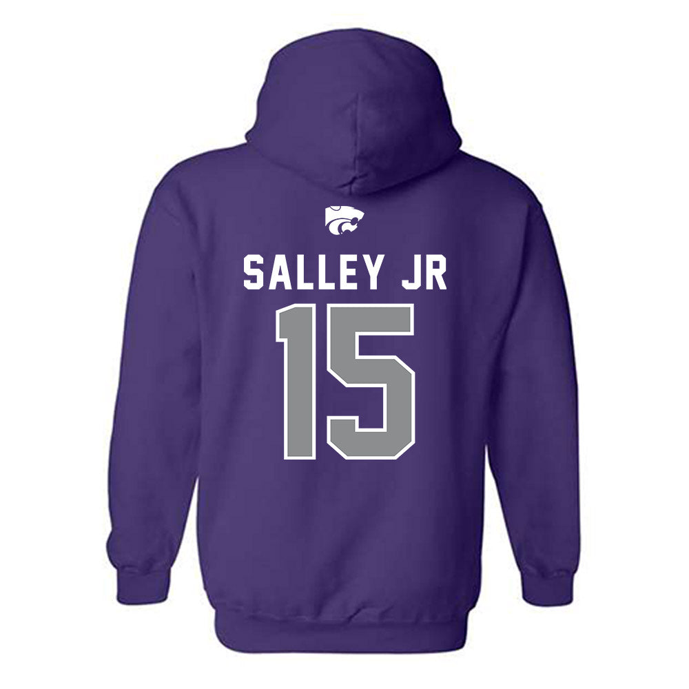 Kansas State - NCAA Football : Derrick Salley jr - EMAW Hooded Sweatshirt-1
