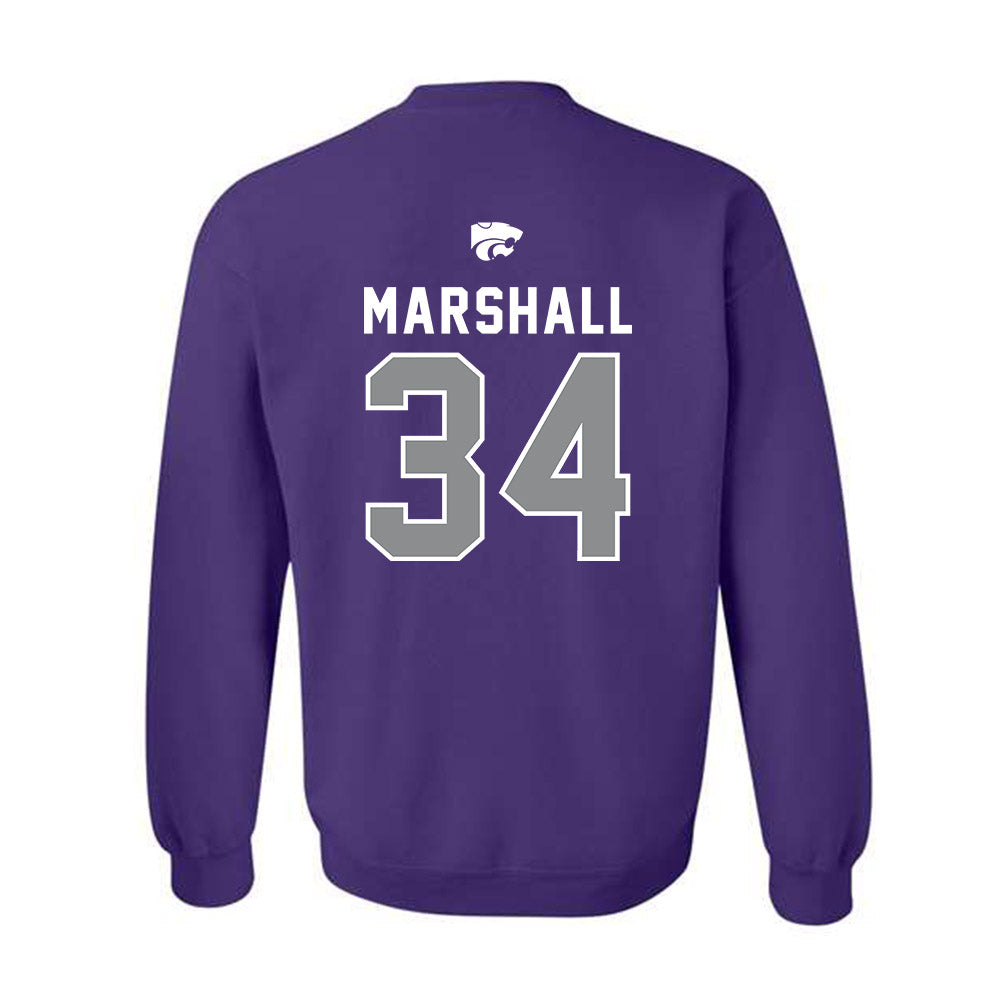 Kansas State - NCAA Women's Soccer : Allison Marshall - EMAW Crewneck Sweatshirt-1