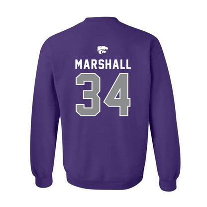 Kansas State - NCAA Women's Soccer : Allison Marshall - EMAW Crewneck Sweatshirt-1