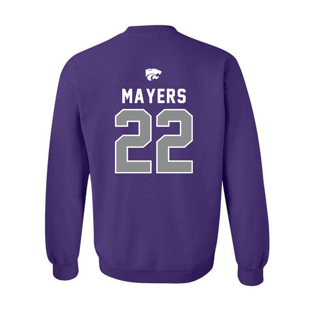 Kansas State - NCAA Women's Soccer : Langley Mayers - EMAW Crewneck Sweatshirt-1