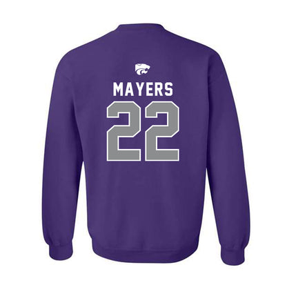 Kansas State - NCAA Women's Soccer : Langley Mayers - EMAW Crewneck Sweatshirt-1