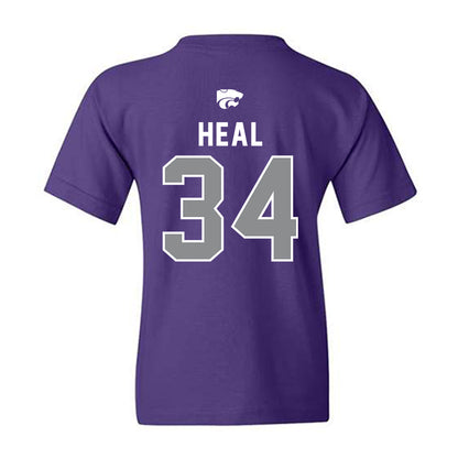 Kansas State - NCAA Women's Basketball : Tess Heal - EMAW Youth T-Shirt-1