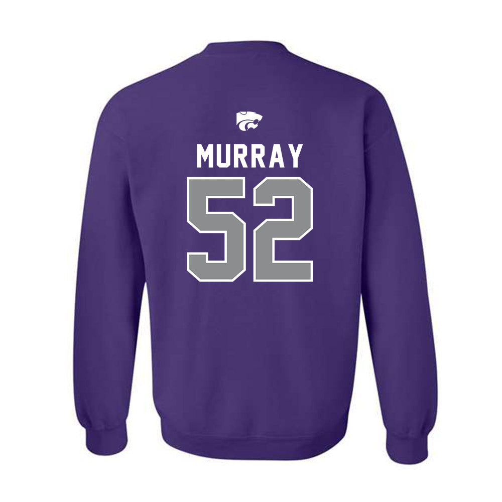 Kansas State - NCAA Baseball : Chandler Murray - EMAW Crewneck Sweatshirt-1