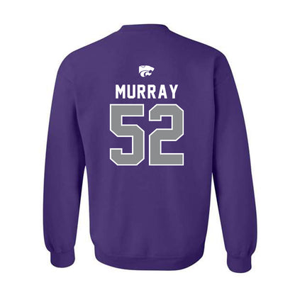 Kansas State - NCAA Baseball : Chandler Murray - EMAW Crewneck Sweatshirt-1