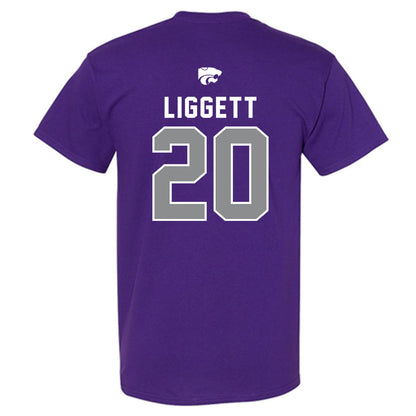 Kansas State - NCAA Baseball : Carson Liggett - EMAW T-Shirt-1