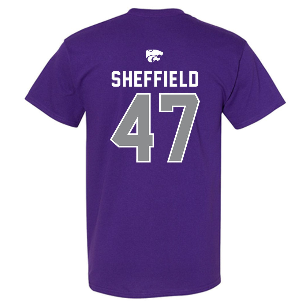 Kansas State - NCAA Baseball : Lincoln Sheffield - EMAW T-Shirt-1