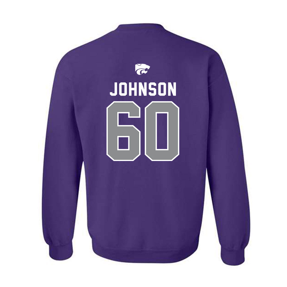 Kansas State - NCAA Football : Andrew Johnson - EMAW Crewneck Sweatshirt-1