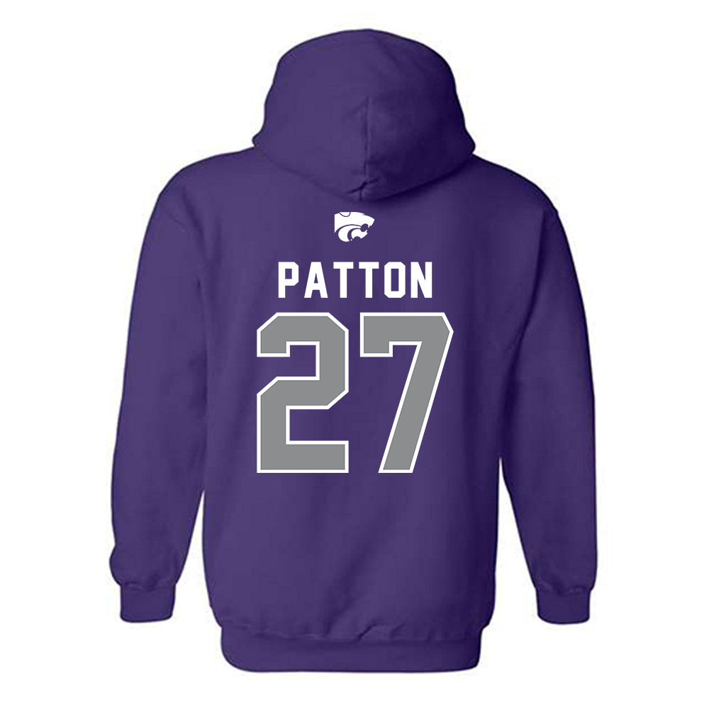 Kansas State - NCAA Football : Cub Patton - EMAW Hooded Sweatshirt-1
