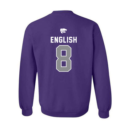 Kansas State - NCAA Baseball : Nick English - EMAW Crewneck Sweatshirt-1