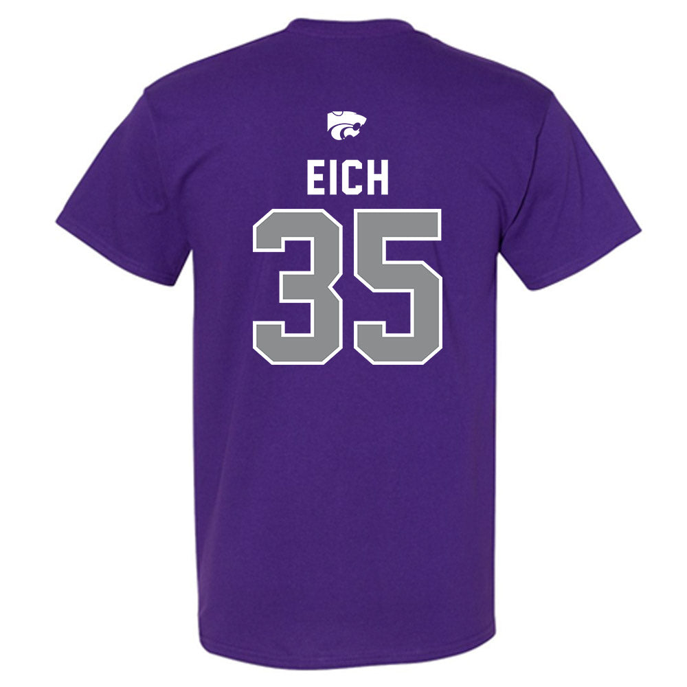 Kansas State - NCAA Baseball : Billy Eich - EMAW T-Shirt-1