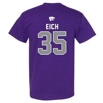 Kansas State - NCAA Baseball : Billy Eich - EMAW T-Shirt-1