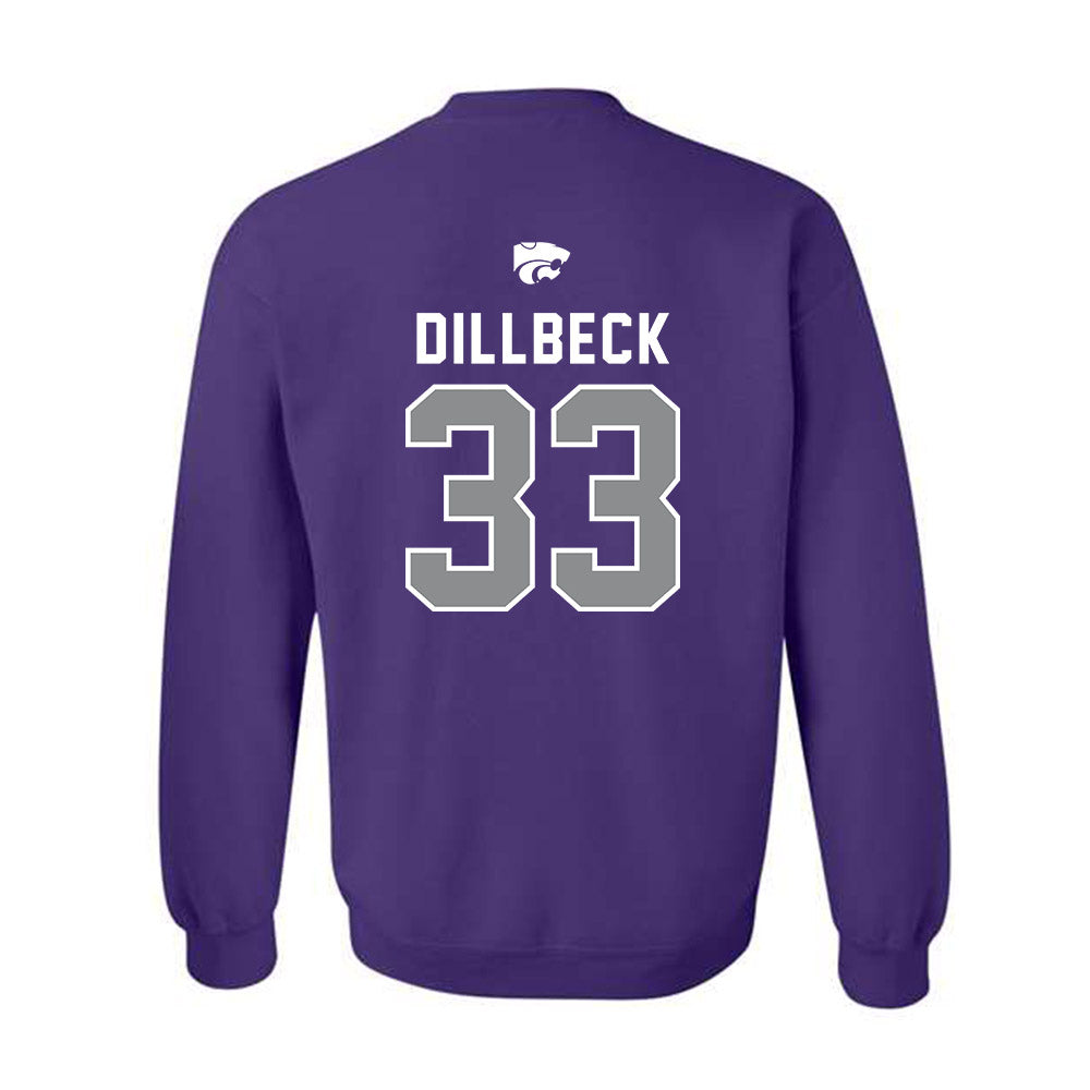 Kansas State - NCAA Women's Soccer : Chloe Dillbeck - EMAW Crewneck Sweatshirt-1
