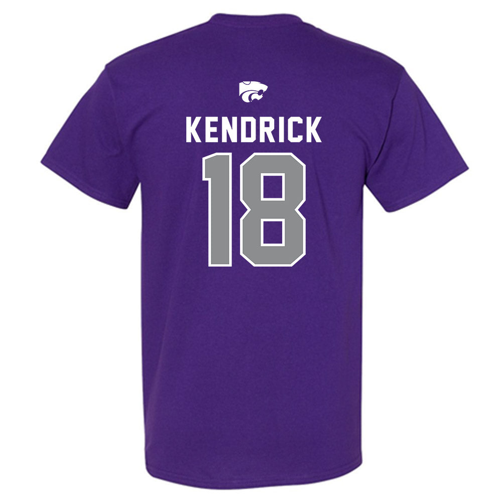 Kansas State - NCAA Baseball : Micah Kendrick - EMAW T-Shirt-1