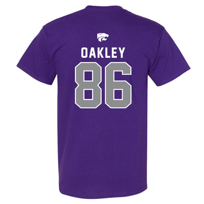 Kansas State - NCAA Football : Garrett Oakley - EMAW T-Shirt-1