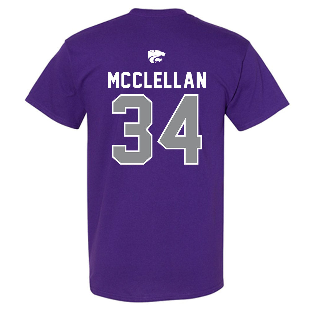 Kansas State - NCAA Football : Nick McClellan - EMAW T-Shirt-1