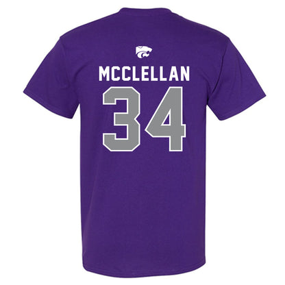 Kansas State - NCAA Football : Nick McClellan - EMAW T-Shirt-1