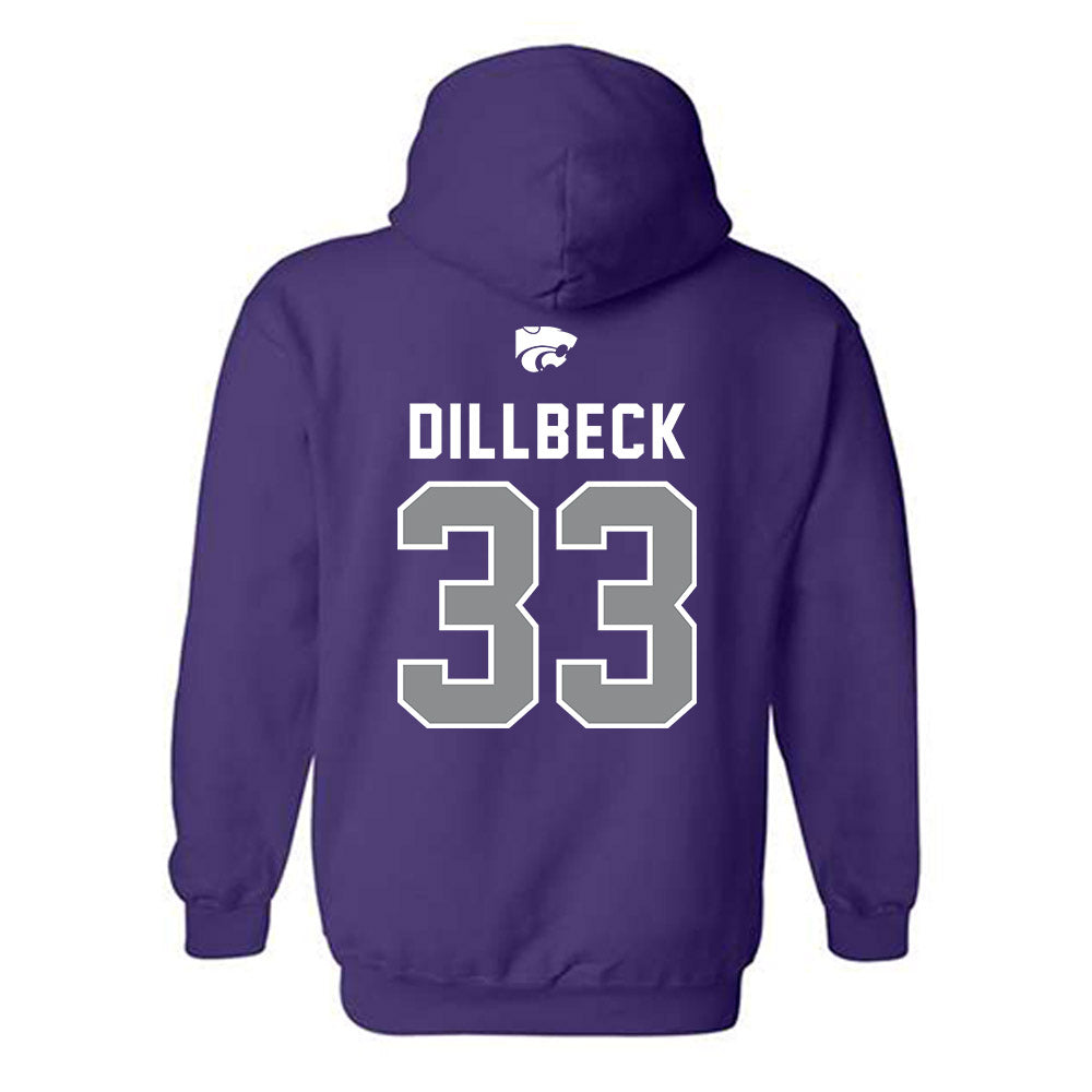 Kansas State - NCAA Women's Soccer : Chloe Dillbeck - EMAW Hooded Sweatshirt-1