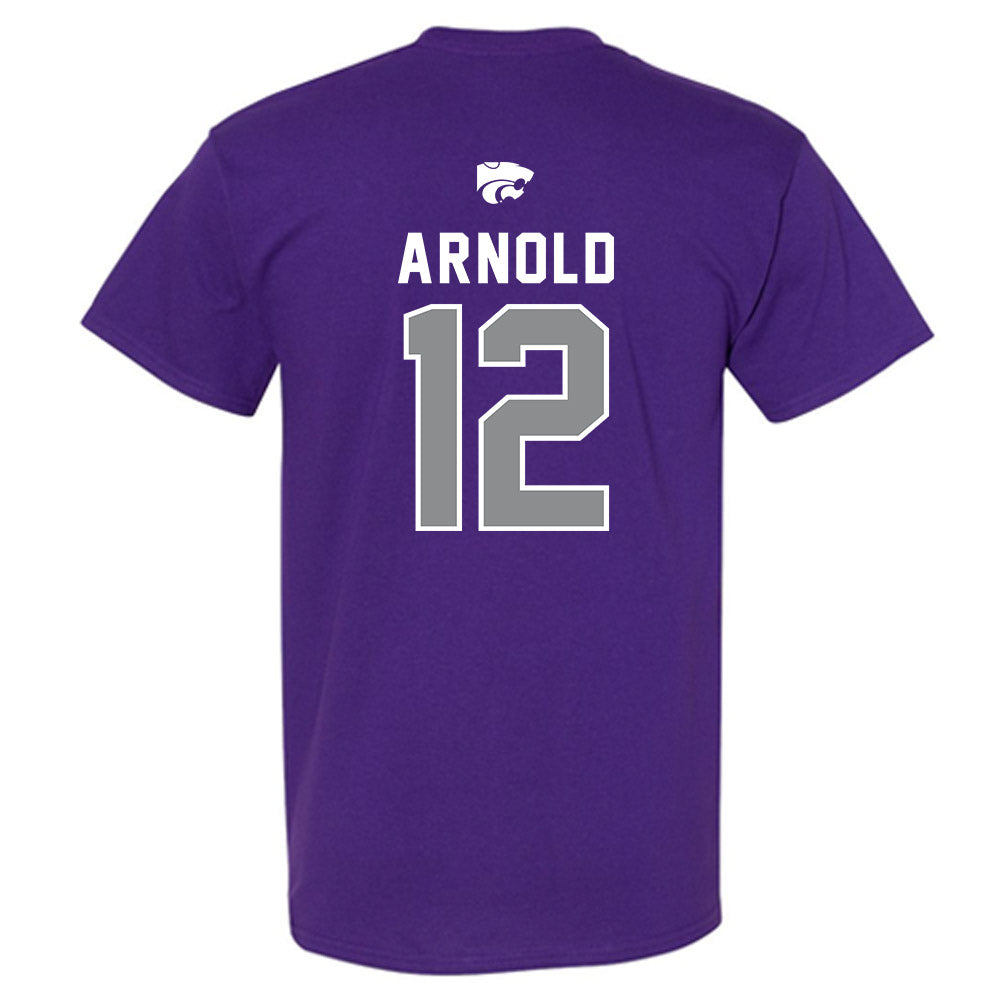 Kansas State - NCAA Baseball : Aaron Arnold - EMAW T-Shirt-1