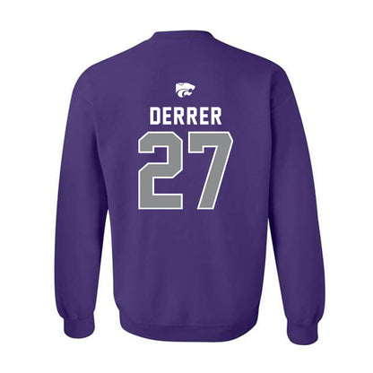 Kansas State - NCAA Women's Volleyball : Ellah Derrer - EMAW Crewneck Sweatshirt-1